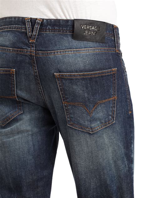 mens versace jeans saxfifth|Men's Luxury & Designer Jeans .